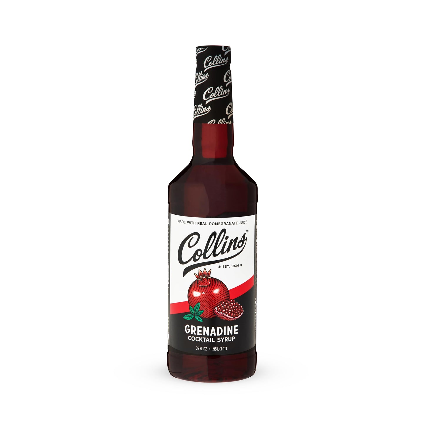 Collins Grenadine Cocktail Syrup — 32 oz