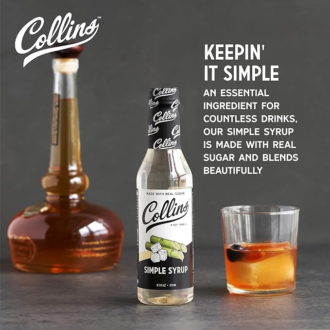 Collins S44 12.7 oz. Simple Syrup by Multicolor