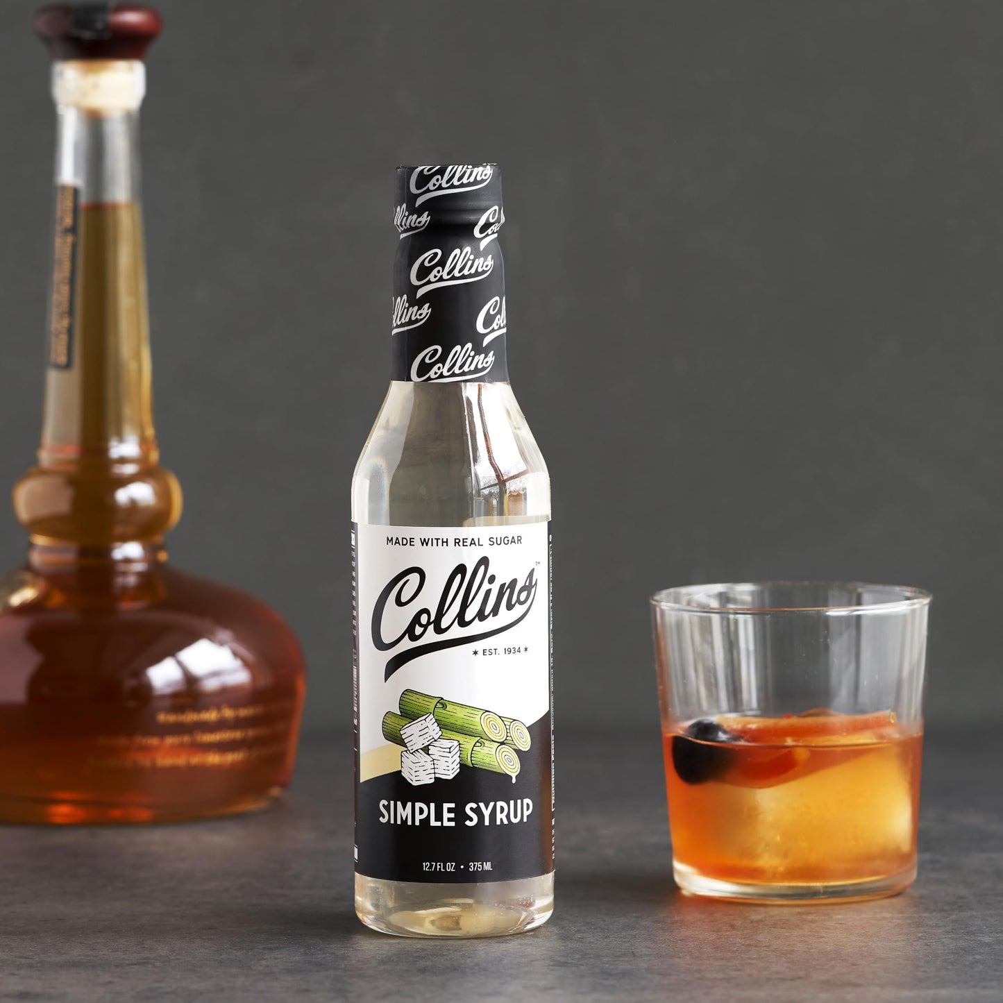 Collins Simple Syrup — 12.7 oz