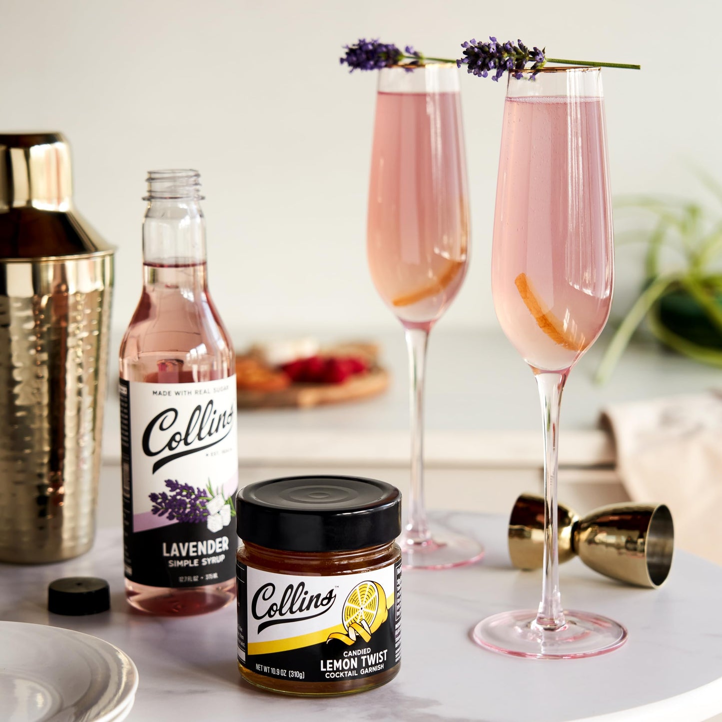 Collins Lavender Cocktail Syrup — 12.7 oz