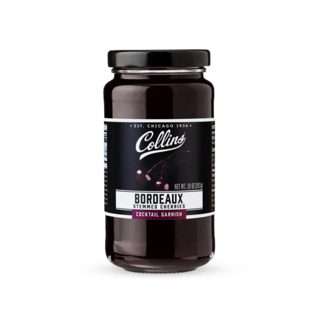 Collins Bordeaux Style Cherries — 10 oz