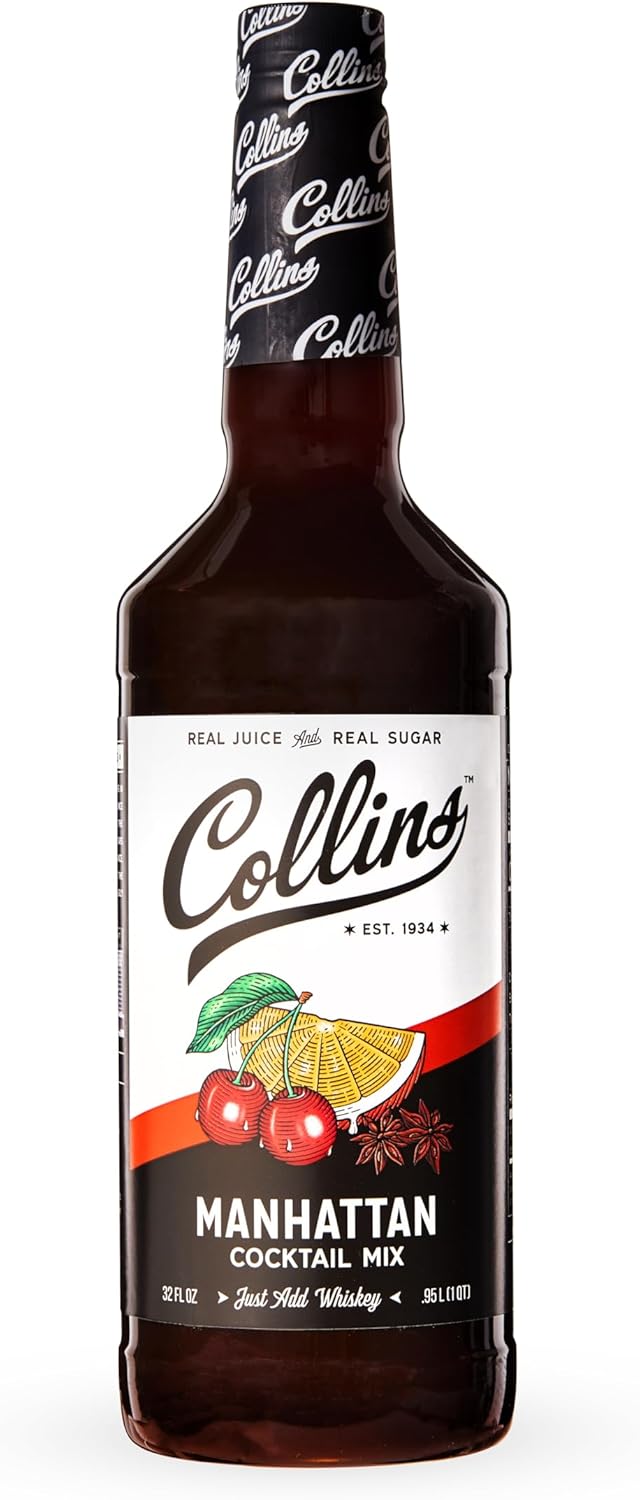 Collins Manhattan Cocktail Mix, 32.0 Fluid Ounce