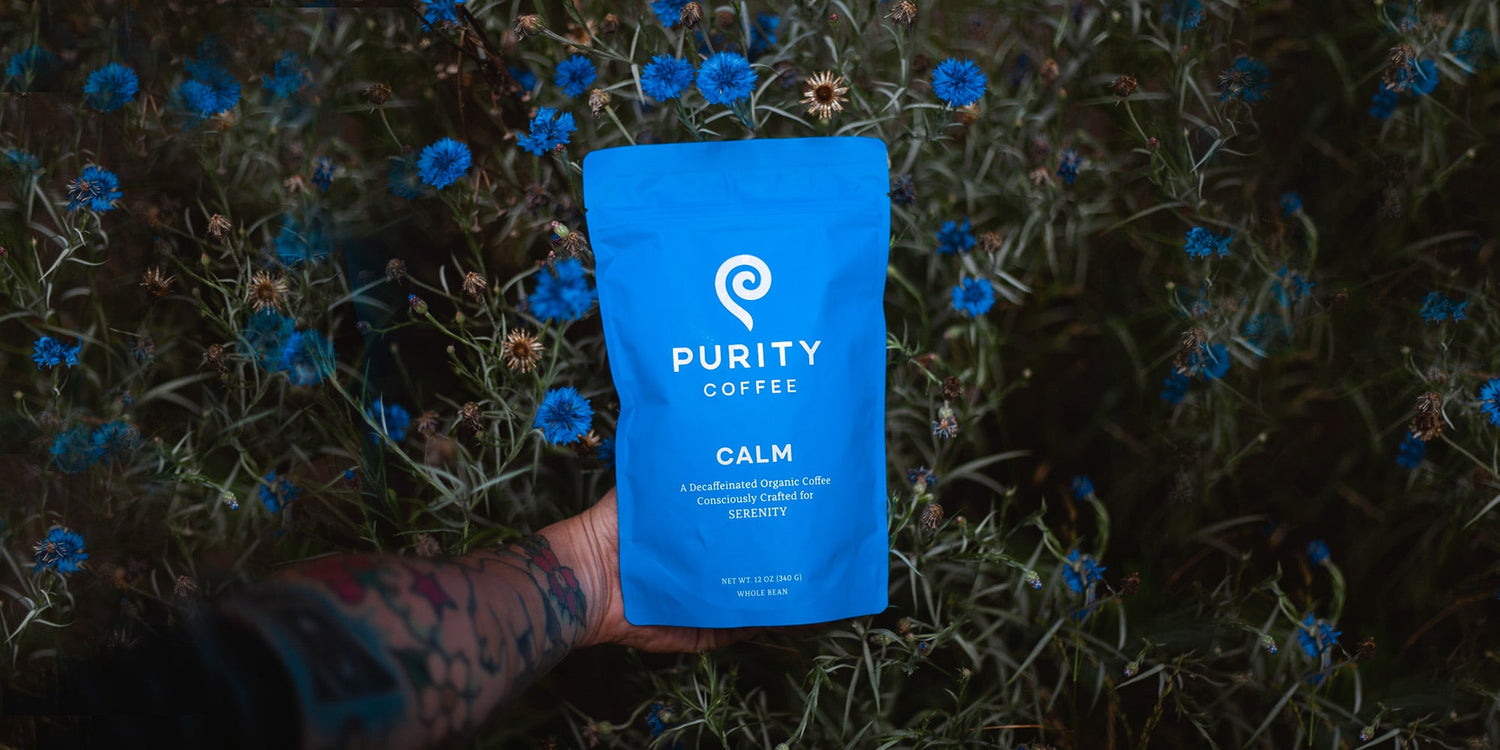 Purity Coffee® CALM — Gentle, Smooth, Comforting