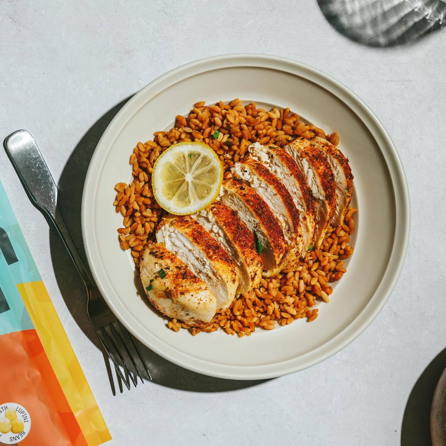 Kaizen Low Carb Keto Spanish Rice -High Protein (20g), Keto Friendly, Gluten-Free, Plant-Based, Made with High Fiber Lupin Flour - 8 ounces (Pack of 3)