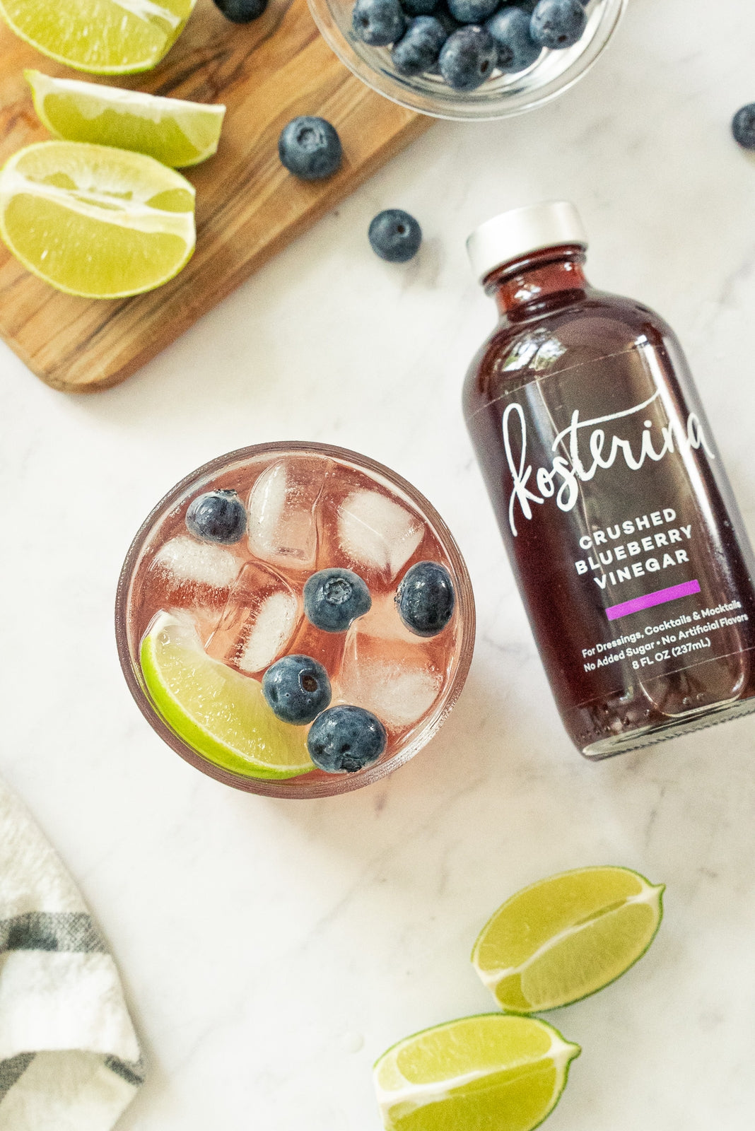 Kosterina Crushed Blueberry Vinegar 8 oz