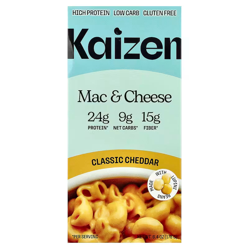 Kaizen High Protein Cheddar Mac & Cheese