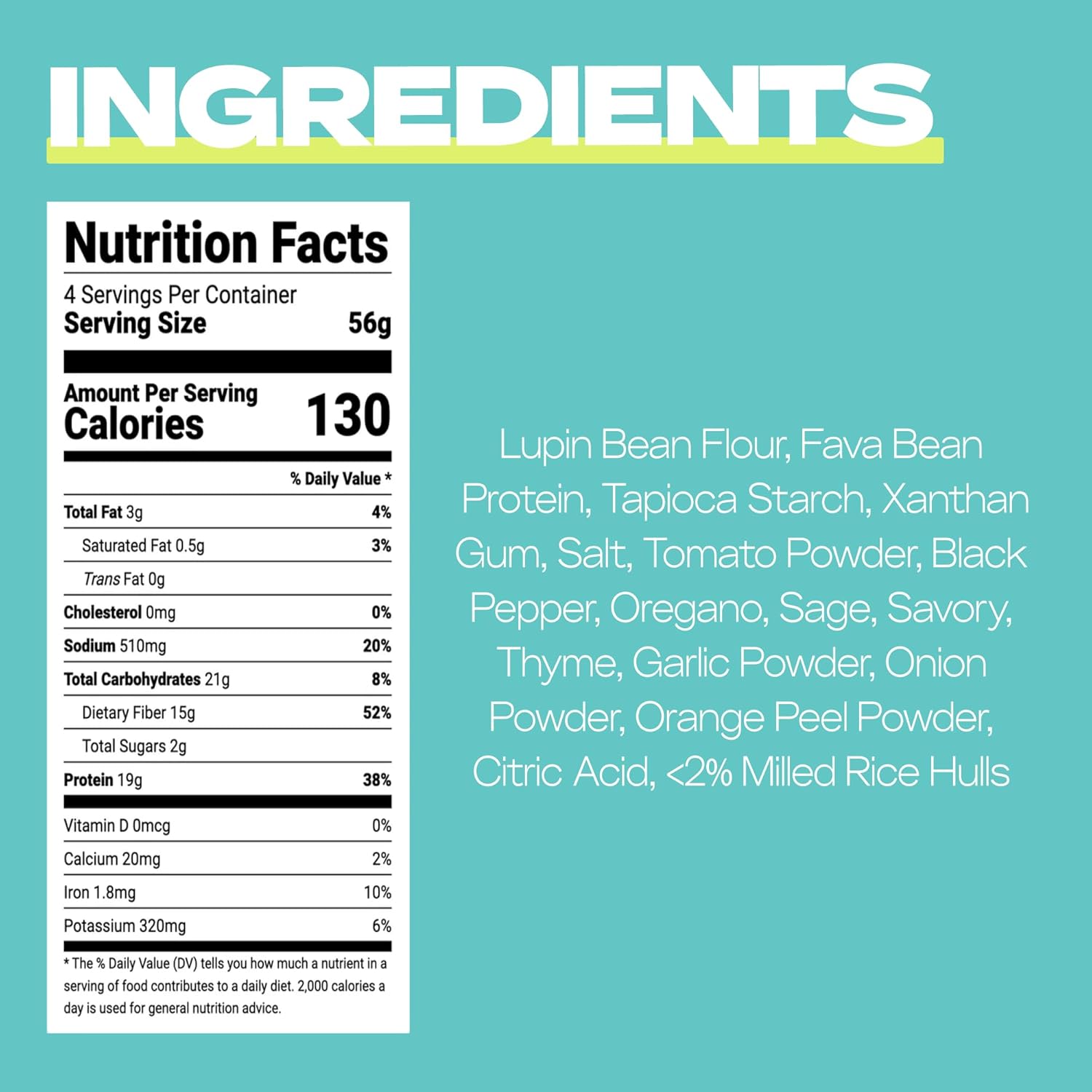Kaizen Low Carb Keto Mediterranean Rice -High Protein (20g), Keto Friendly, Gluten-Free, Plant-Based, Made with High Fiber Lupin Flour - 8 ounces (Pack of 3)