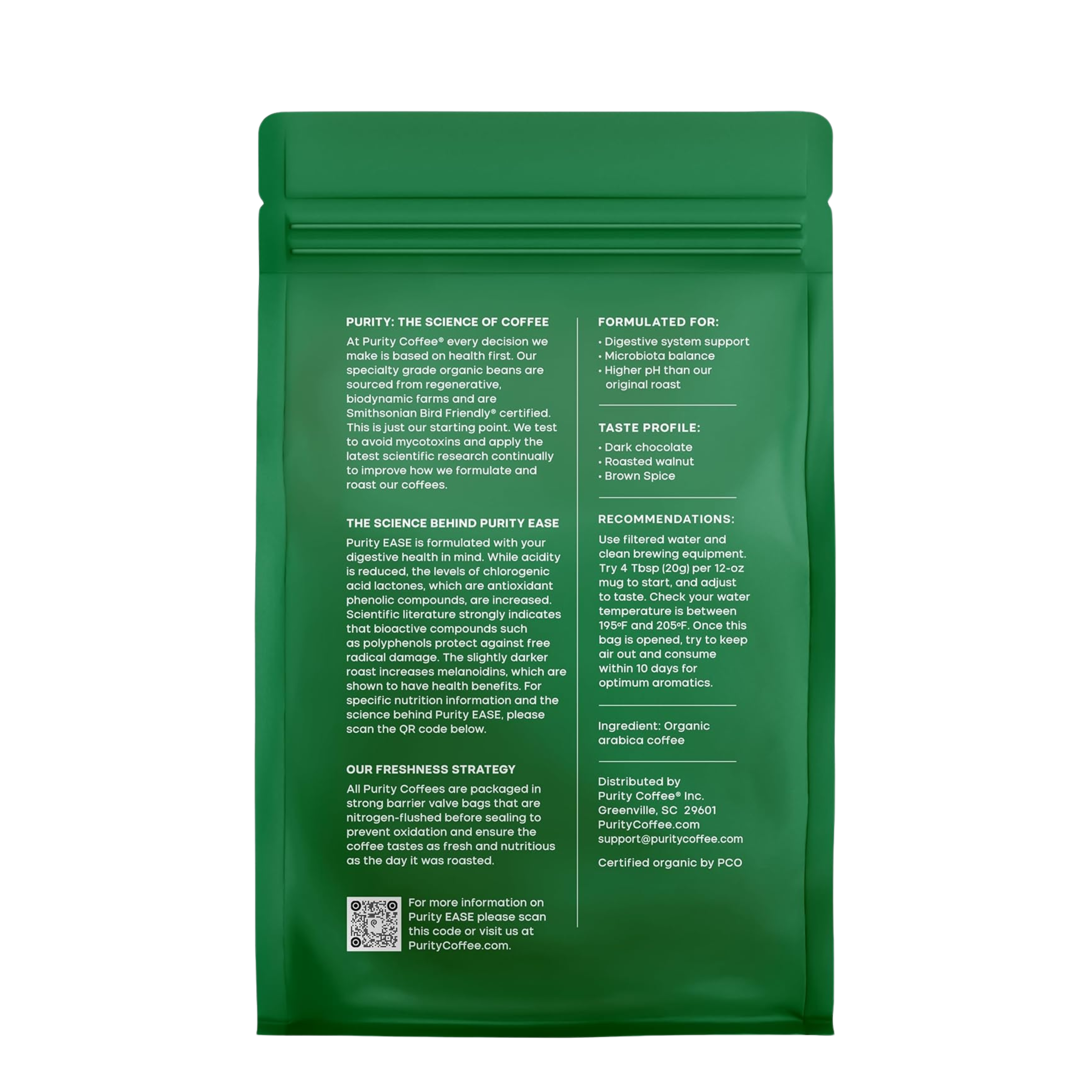 EASE: Dark Roast – Ground Coffee – 340g