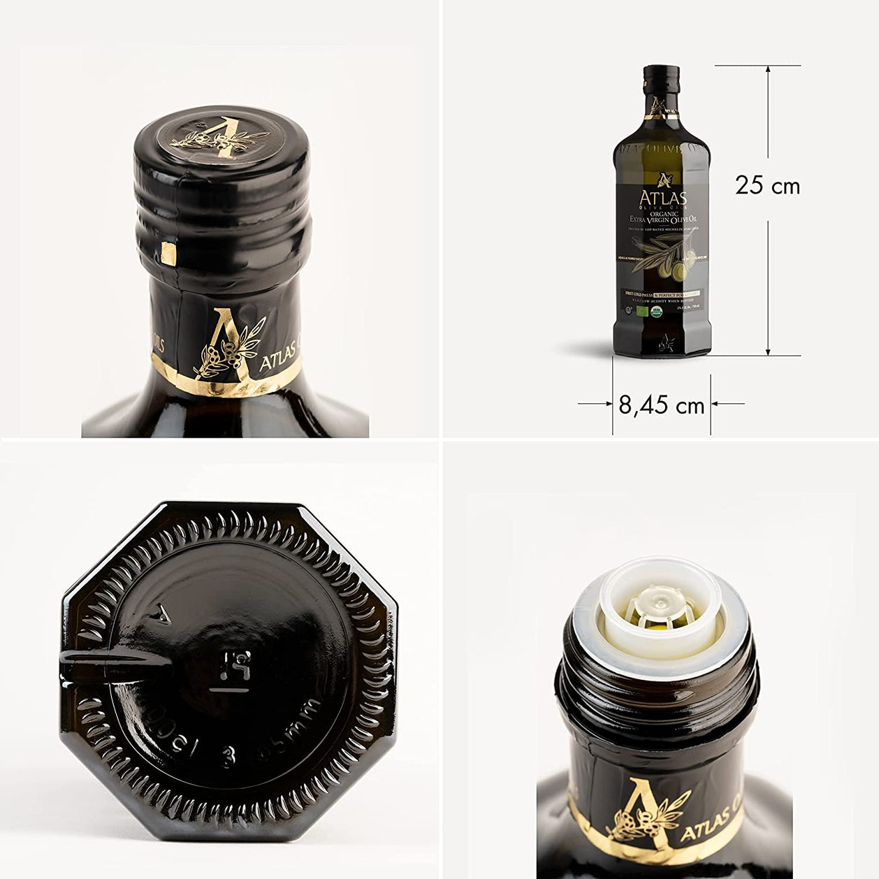 Atlas Olive Oils Organic Extra Virgin Olive Oil