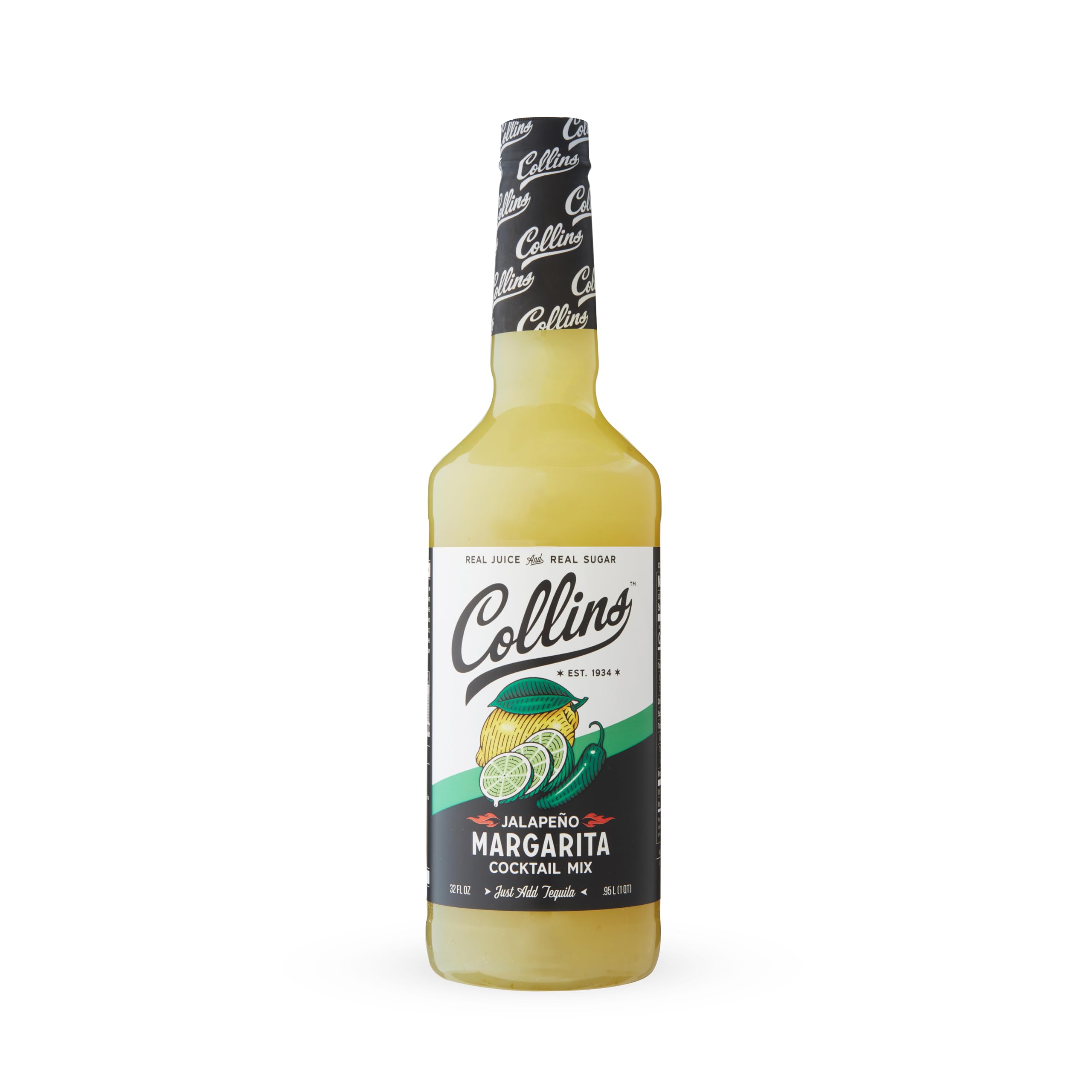 Collins Jalapeno Margarita Cocktail Mix — 32 oz