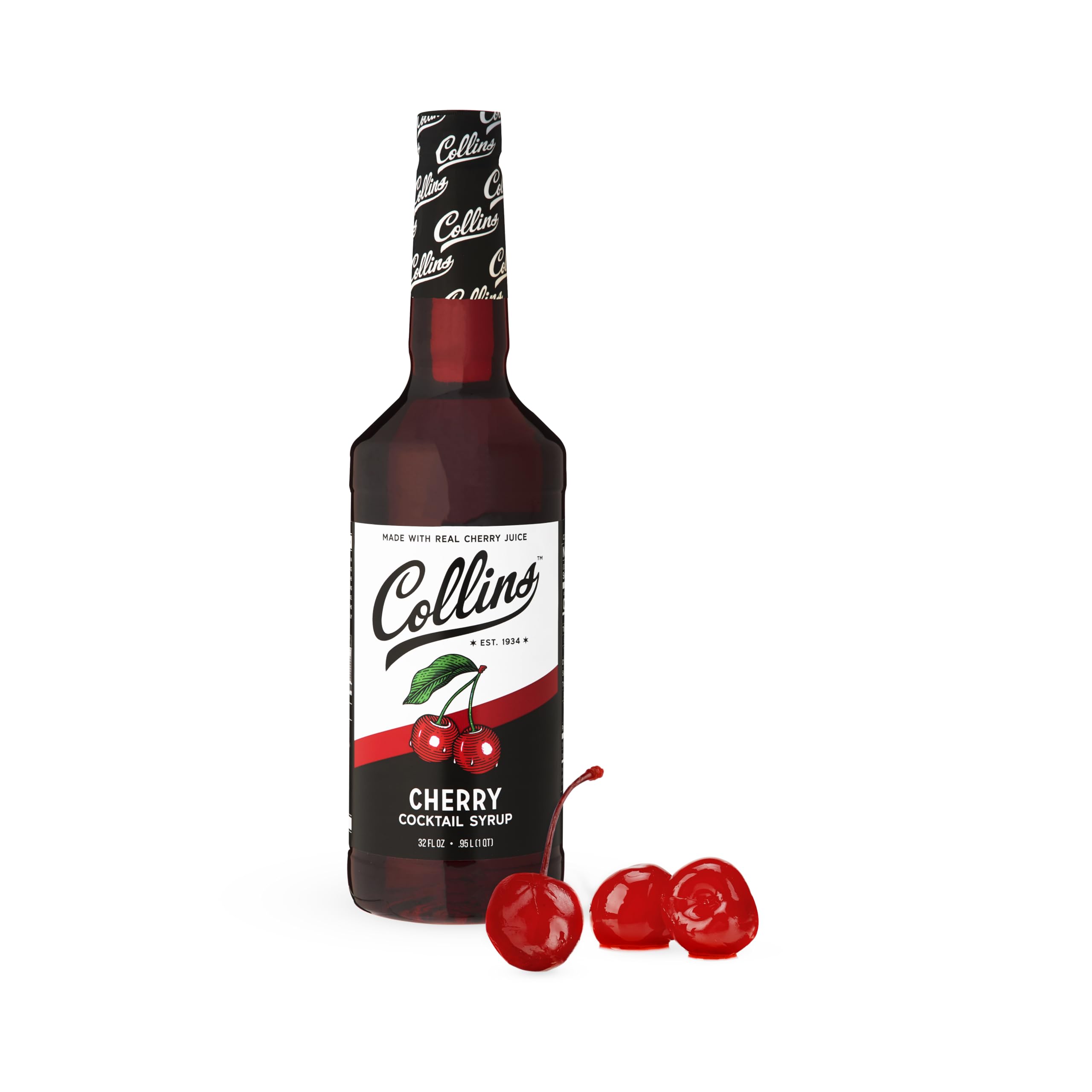 Collins Cherry Syrup — 32 oz