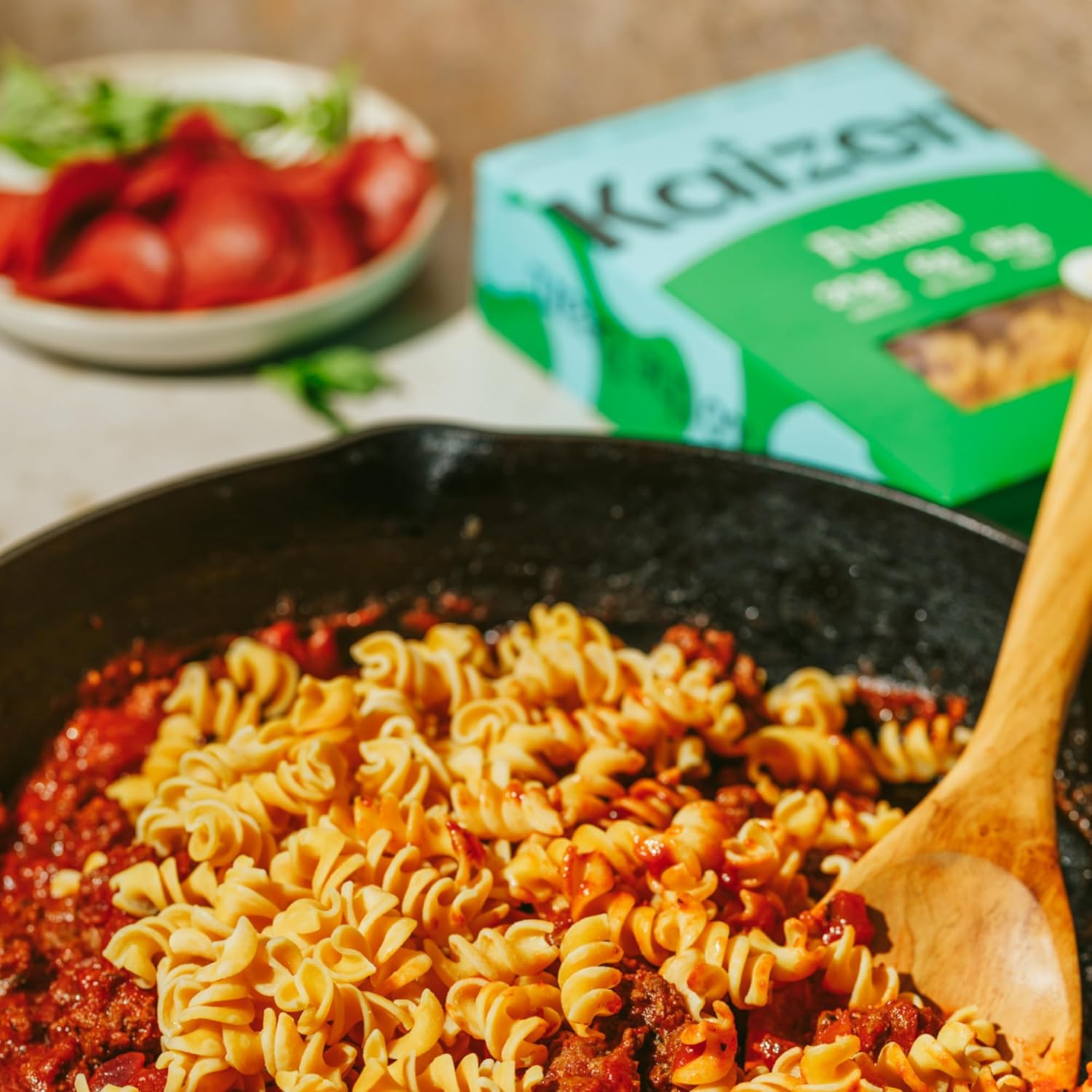 Kaizen High Protein Even Lower Low Carb Fusilli Keto Pasta Noodles - Gluten-Free, High Protein, Keto Friendly, Plant Based, Made with High Fiber Lupin Flour - 8 ounces (Pack of 3)