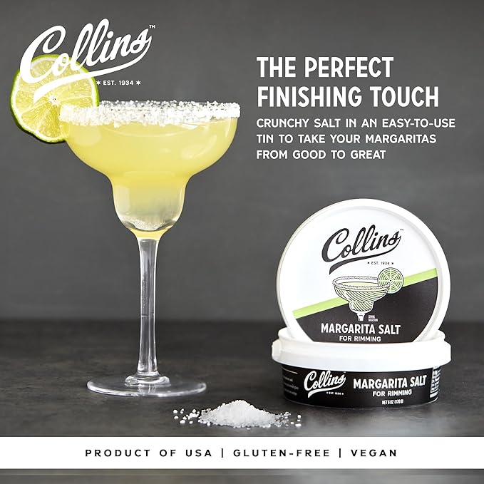 Collins White Margarita Salt — 6 oz