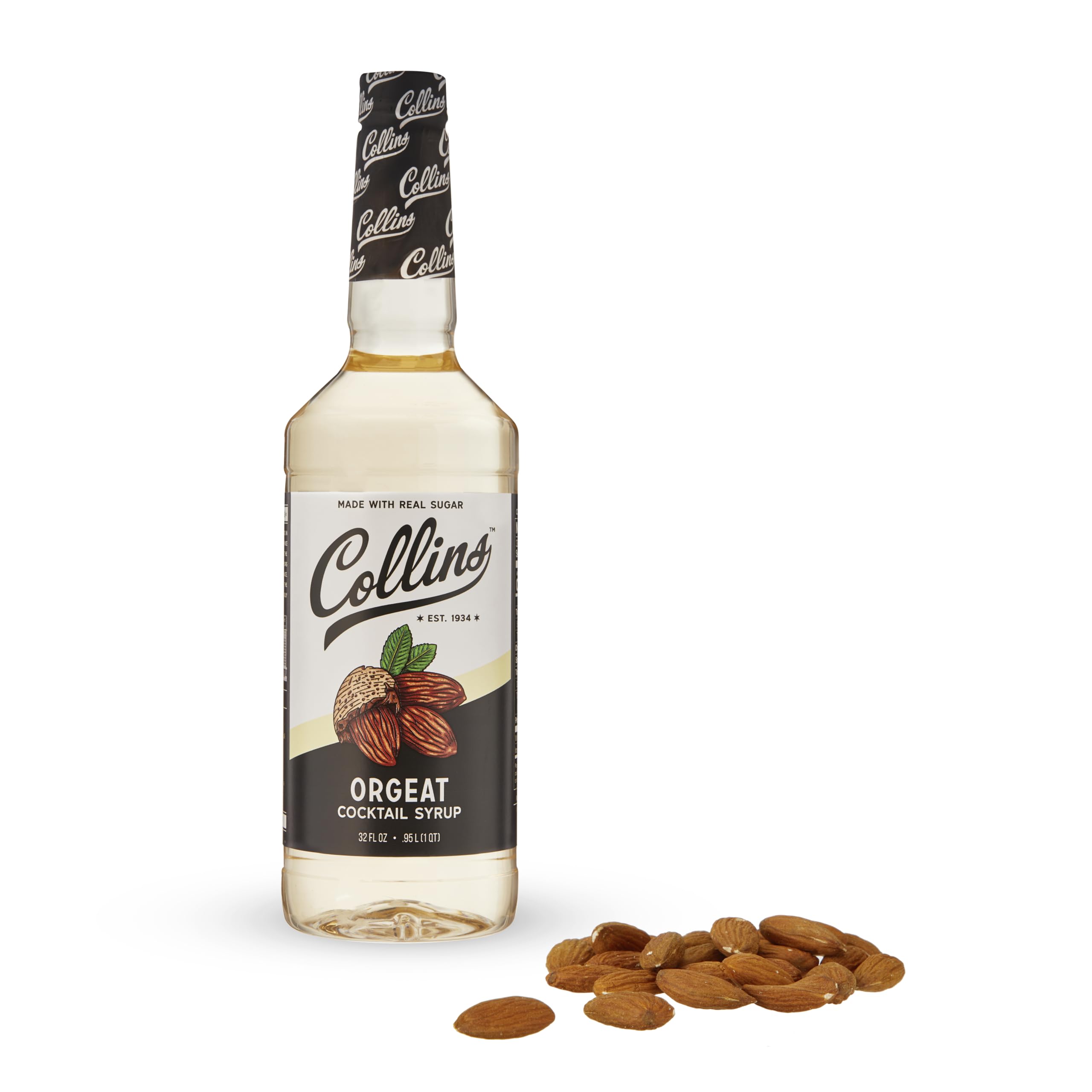 Collins D5 32 oz. Orgeat Cocktail Syrup by Multicolor