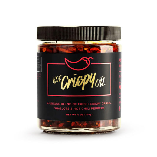 Hot Crispy Oil, An all natural unique blend of fresh fried shallots