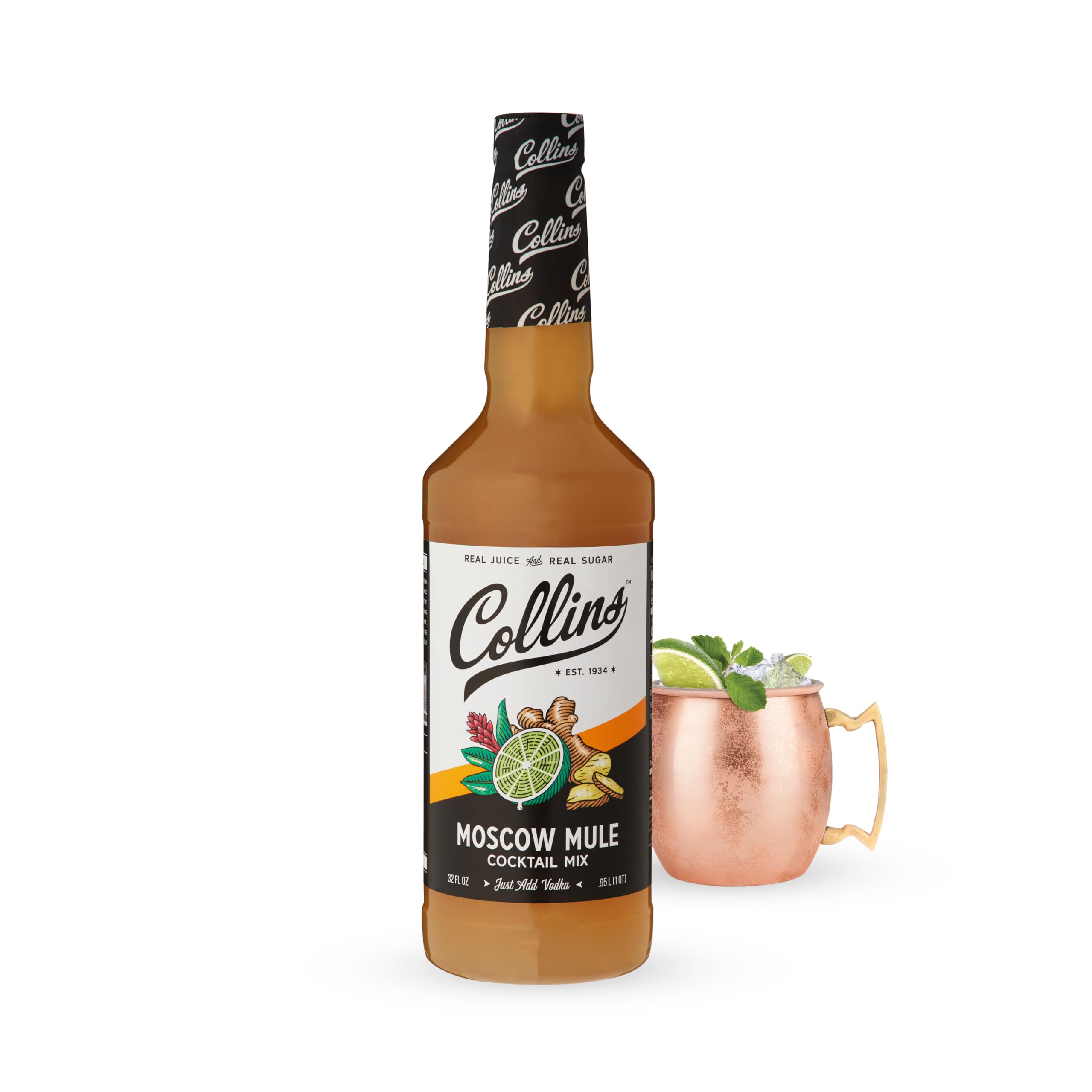 Collins Moscow Mule Cocktail Mix — 32 oz