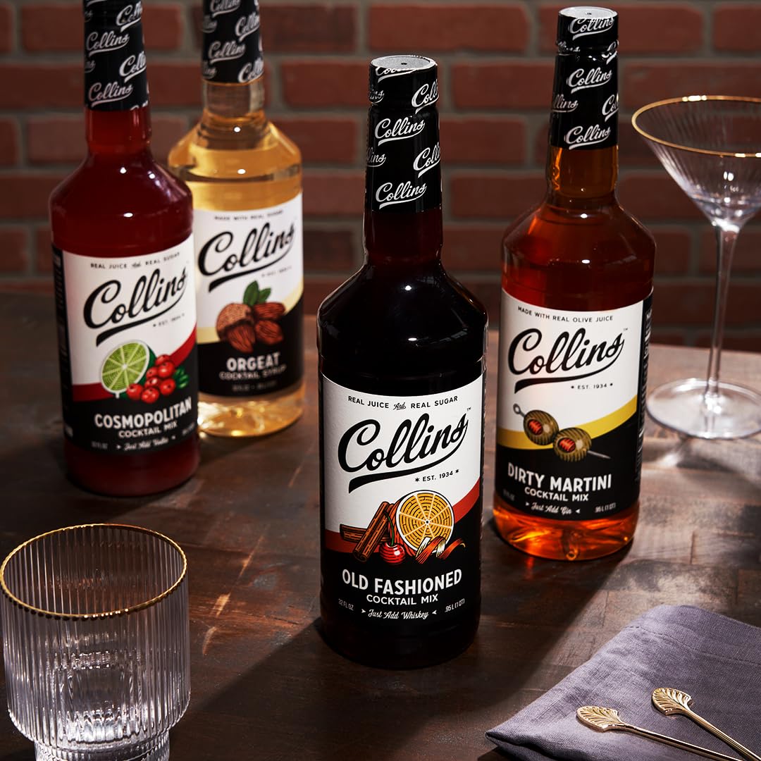 Collins D5 32 oz. Orgeat Cocktail Syrup by Multicolor
