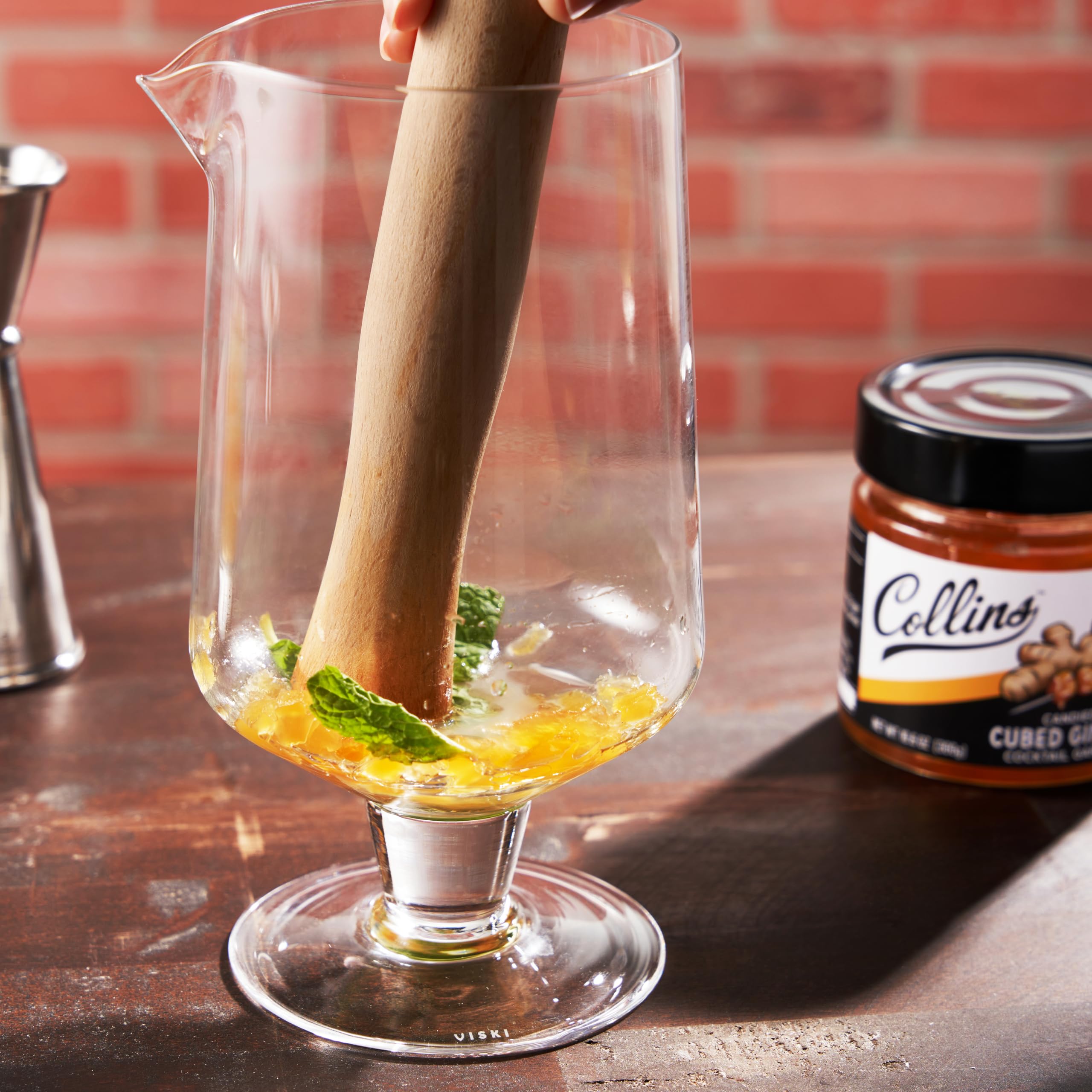 Collins Cubed in Ginger Syrup — 10.6 oz