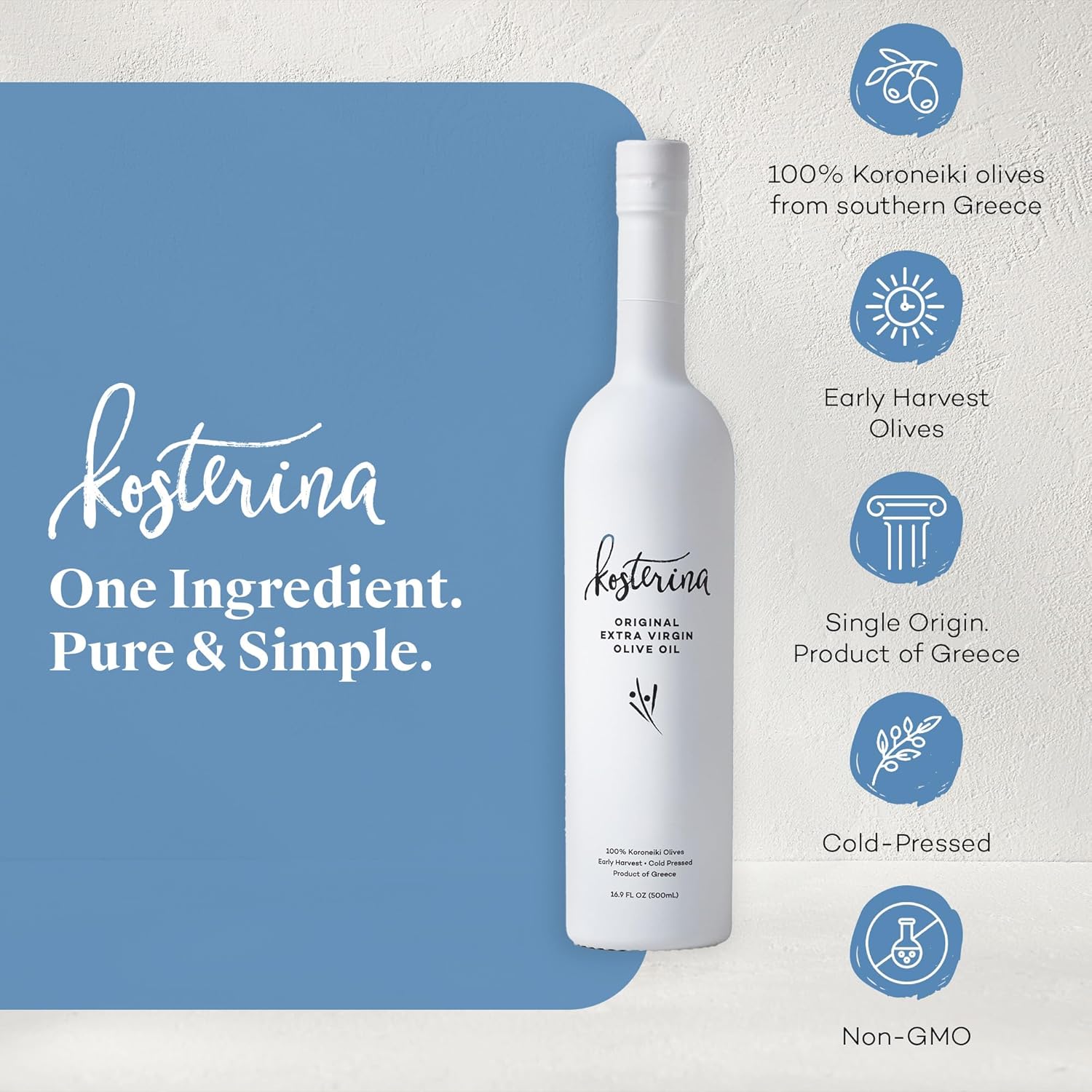 Kosterina Original Extra Virgin Olive Oil – 500 ml