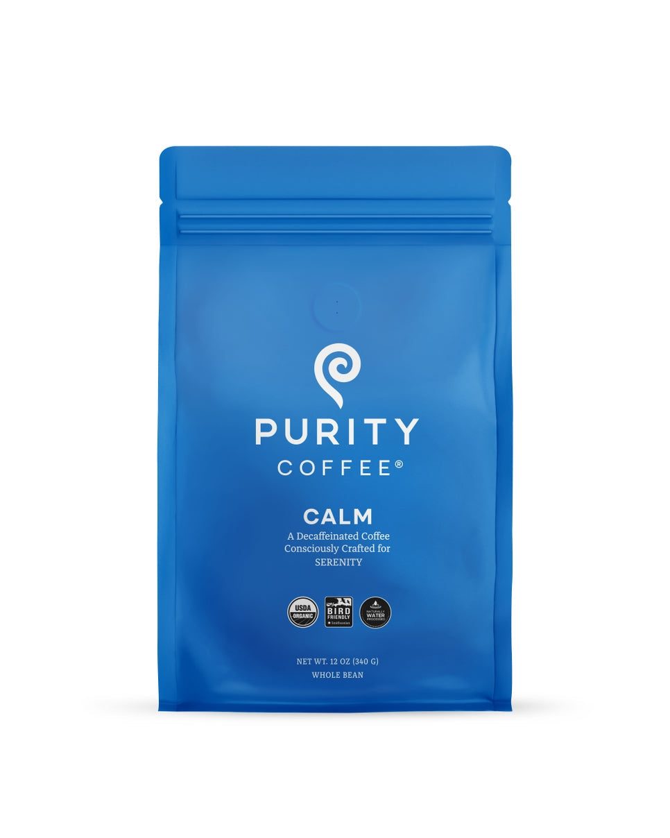 CALM: Decaf - Whole Bean Coffee – 340g – Only Gourmet