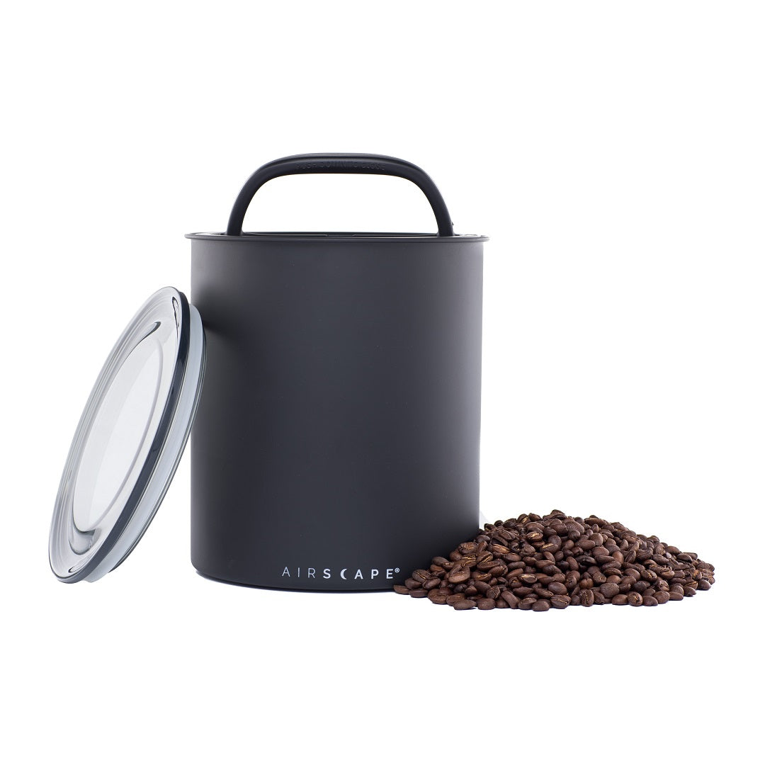 Kilo Coffee Storage Canister \\ Black \\ Airscape®