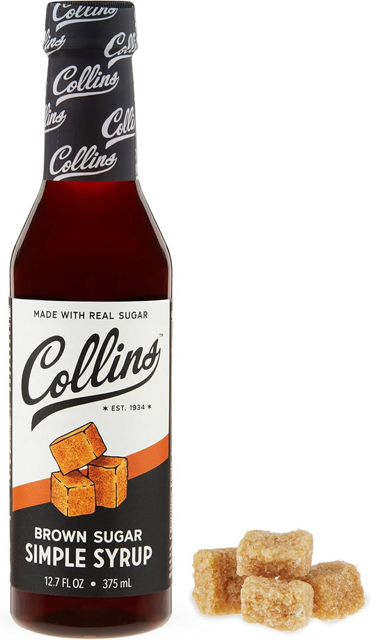 Collins Brown Simple Sugar Coffee Cocktail Syrup 12.7oz Set of 1