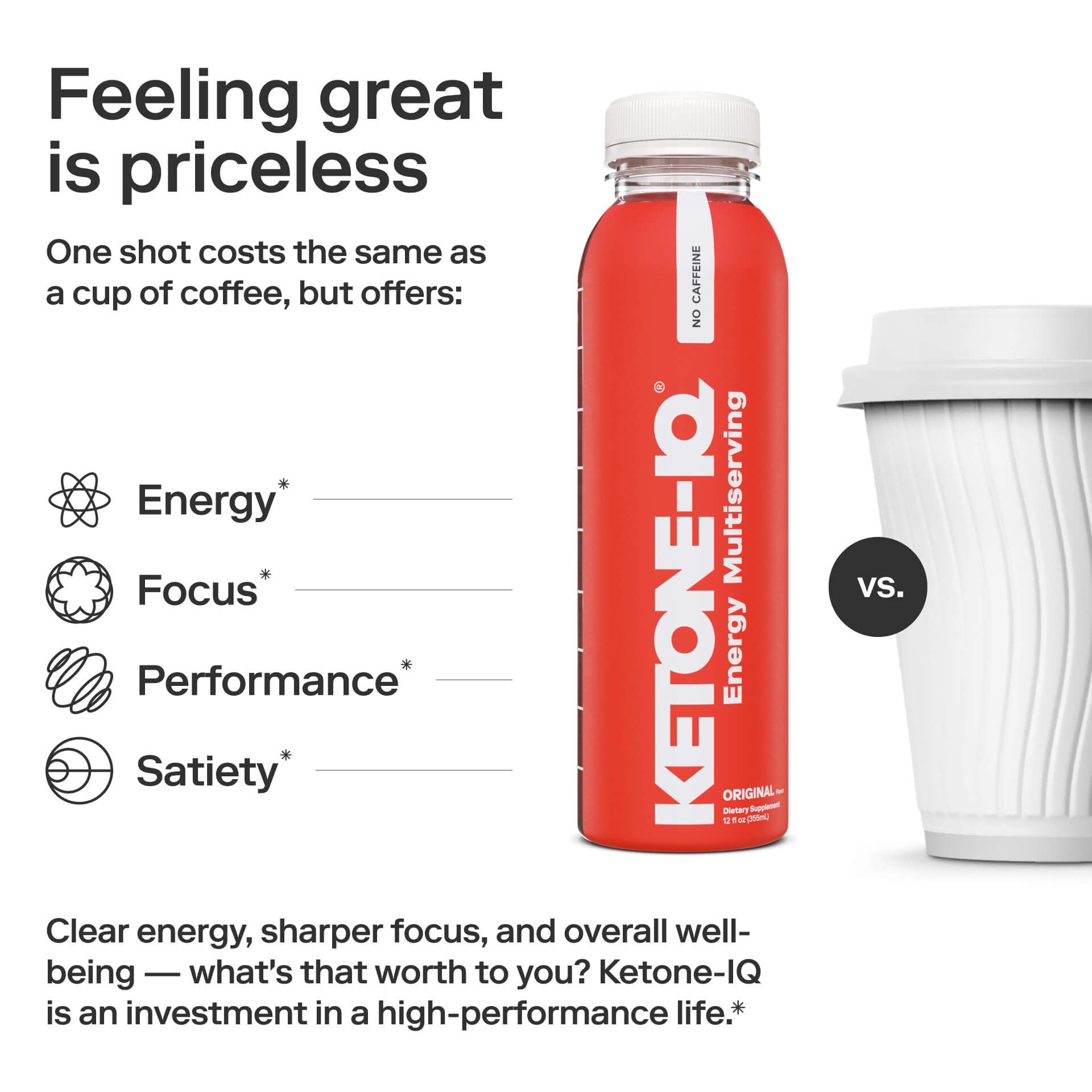 Ketone-IQ No Caffeine Multiserving 3-Pack