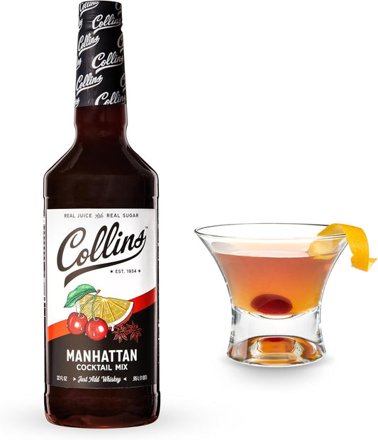 Collins Manhattan Cocktail Mix, 32.0 Fluid Ounce
