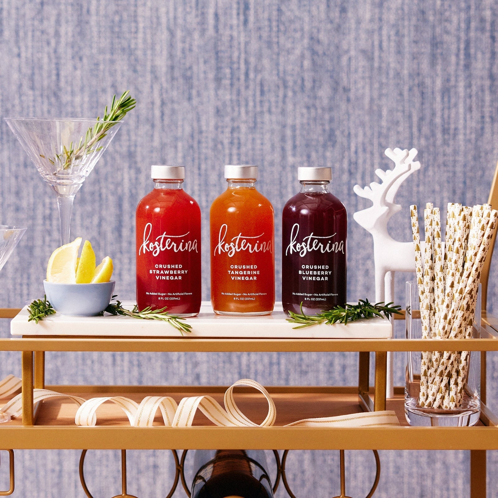 Kosterina Crushed Blueberry Vinegar 8 oz