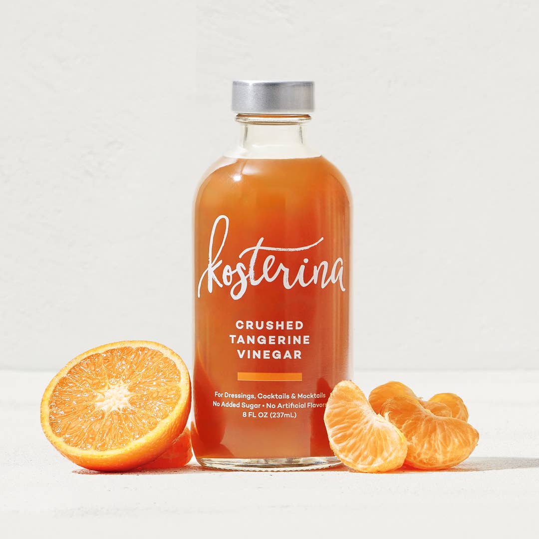 Kosterina Crushed Tangerine Vinegar – 8 oz