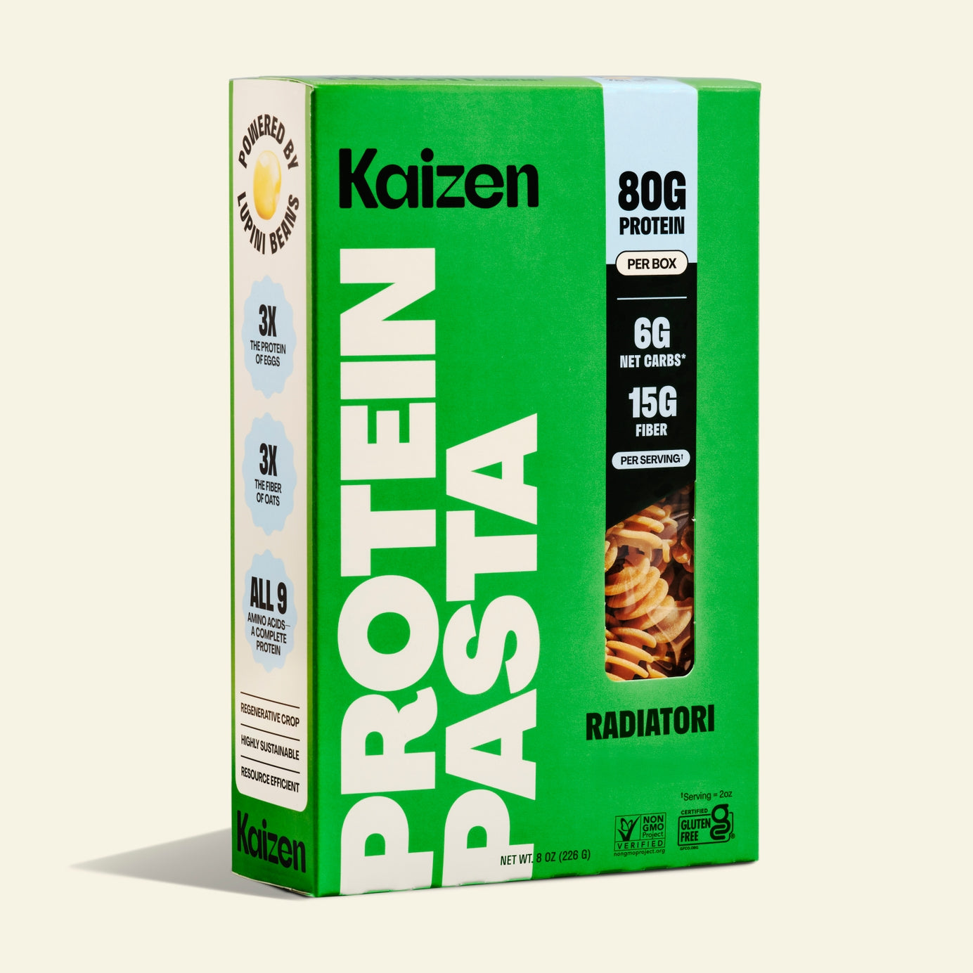 Kaizen – Protein Radiatori Pasta – 8 oz