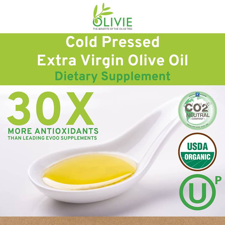 Atlas  Olivie Plus 30X Organic High Polyphenol Extra Virgin Olive Oil – 250 ml