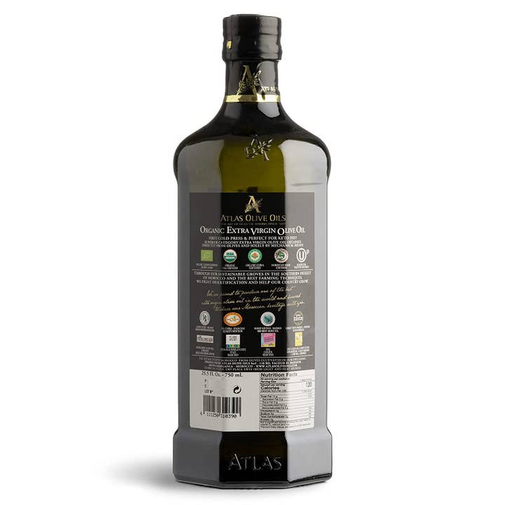 Atlas Organic Extra Virgin Olive Oil – 750 ml