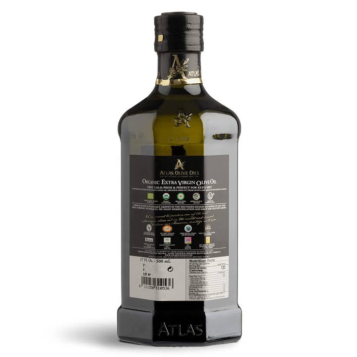Atlas Organic Extra Virgin Olive Oil – 500 ml